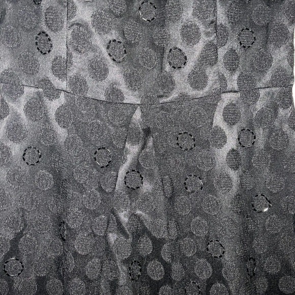 SANDRA DARREN Women's Black Sleeveless Jewel Neck Sheath Dress 10 NWOT - Picture 11 of 15